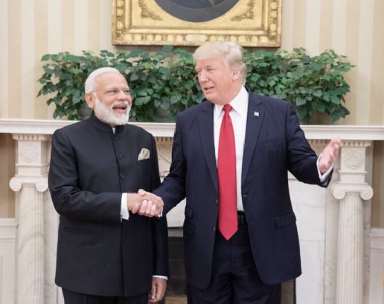 US President Donald Trump congratulated Prime Minister Modi on his 75th birthday