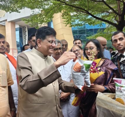 Union Commerce and Industry Minister Piyush Goyal inaugurated the first office of APEDA in Patna