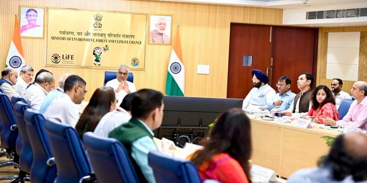 Union Environment Minister chairs high-level review meeting on Air Quality Management in Delhi-NCR