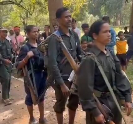 21 Naxalites surrender in Kanker district of Chhattisgarh