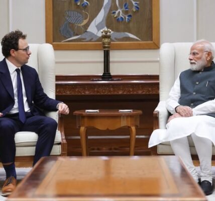 Anthropic CEO Dario Amodei met PM Narendra Modi in New Delhi today