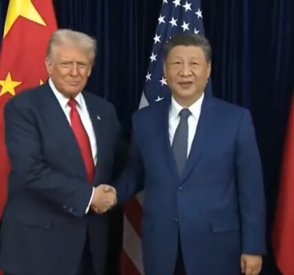 At the meeting between US President Trump and Chinese President Xi in Busan, the US reduced tariffs on China from 57 percent to 47 percent.