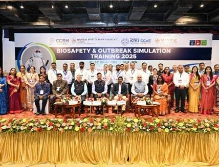 Central Council for Research in Homoeopathy and Manipal Academy of Higher Education join hands to strengthen public health preparedness through a partnership in biosafety training and research
