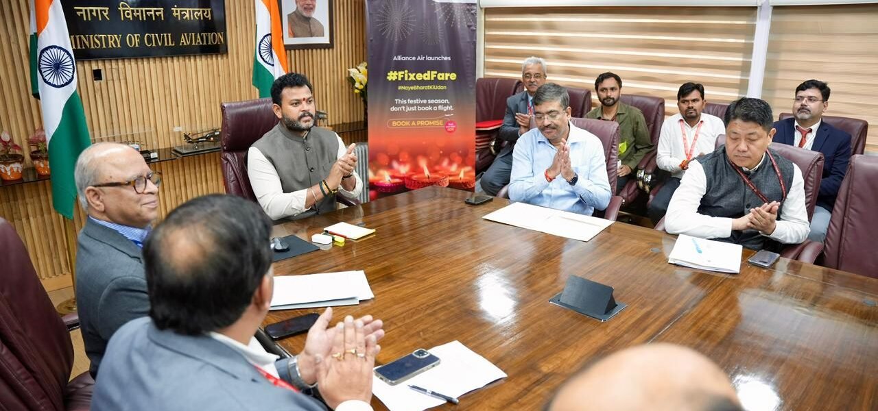Civil Aviation Minister Rammohan Naidu launches Alliance Air Fare se Fursat fixed airfare scheme