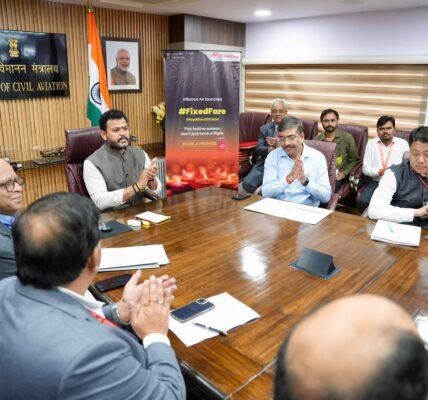 Civil Aviation Minister Rammohan Naidu launches Alliance Air Fare se Fursat fixed airfare scheme