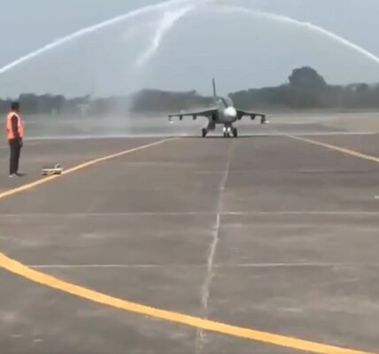 Defence Minister Rajnath Singh unveiled the first Tejas LCA Mk-1A fighter aircraft from HAL new manufacturing facility in Nashik.