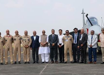 Defence Minister inaugurates 3rd production line of LCA Mk-1A and 2nd production line of HTT-40 at HAL Nashik