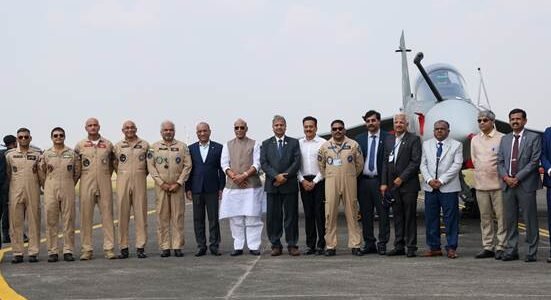 Defence Minister inaugurates 3rd production line of LCA Mk-1A and 2nd production line of HTT-40 at HAL Nashik