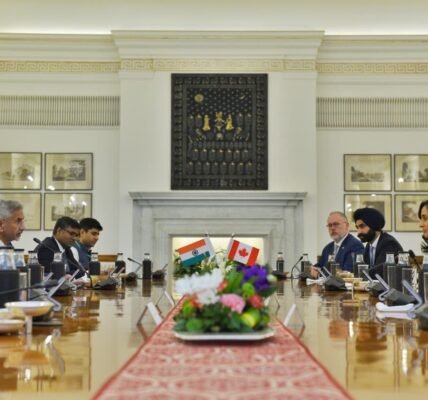 EAM Dr. S. Jaishankar holds meeting with Canadian Foreign Minister Anita Anand