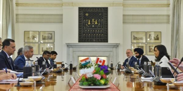 EAM Dr. S. Jaishankar holds meeting with Canadian Foreign Minister Anita Anand