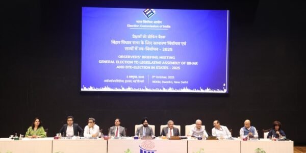 EC briefs Central Observers to be deployed for Bihar Assembly Elections and By-elections