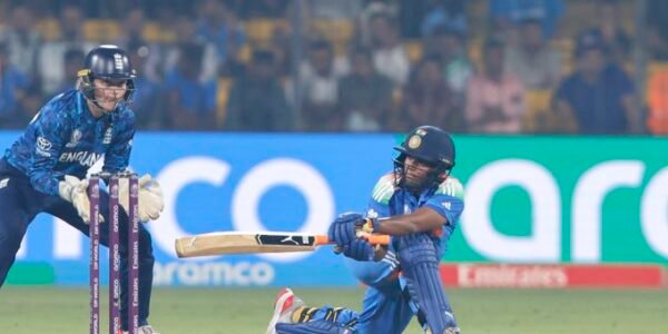 England beat India to book their place in the semi-finals of the ICC Women's World Cup