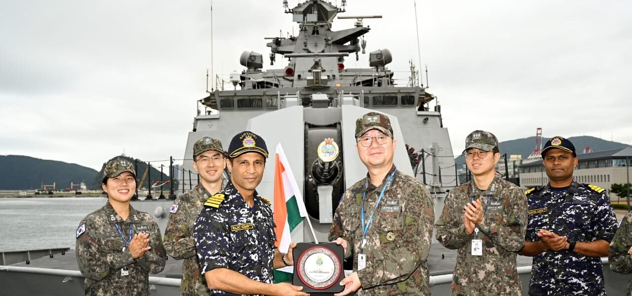 First edition of bilateral maritime exercise between India and Korea navies begins
