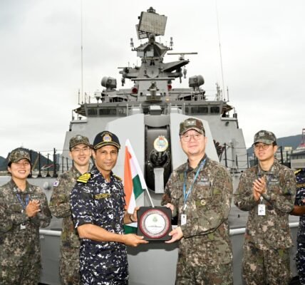First edition of bilateral maritime exercise between India and Korea navies begins