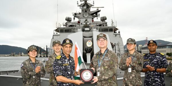 First edition of bilateral maritime exercise between India and Korea navies begins