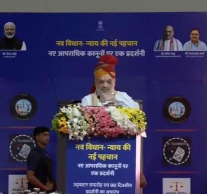 Home Minister Amit Shah inaugurated the ground breaking ceremony of investment proposals worth Rs 4 lakh crore in Rajasthan in Jaipur today.