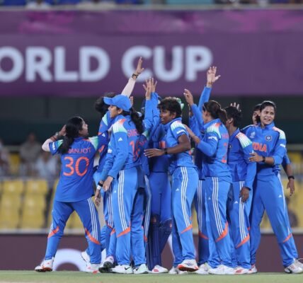India beat Sri Lanka by 59 runs in the first match of the ICC Women Cricket World Cup