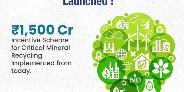 Mines Ministry issues guidelines for Rs 1,500 crore Critical Mineral Recycling Promotion Scheme