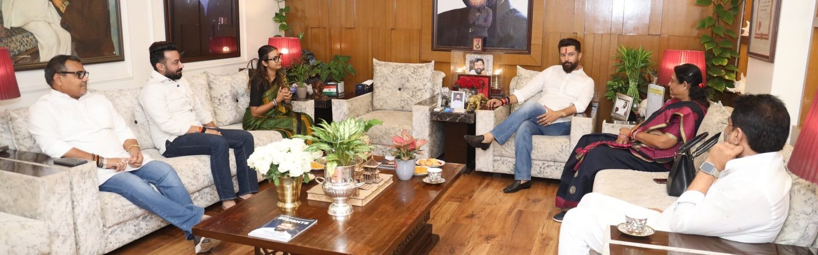 National Democratic Alliance meeting underway to finalise seat-sharing for Bihar Assembly elections