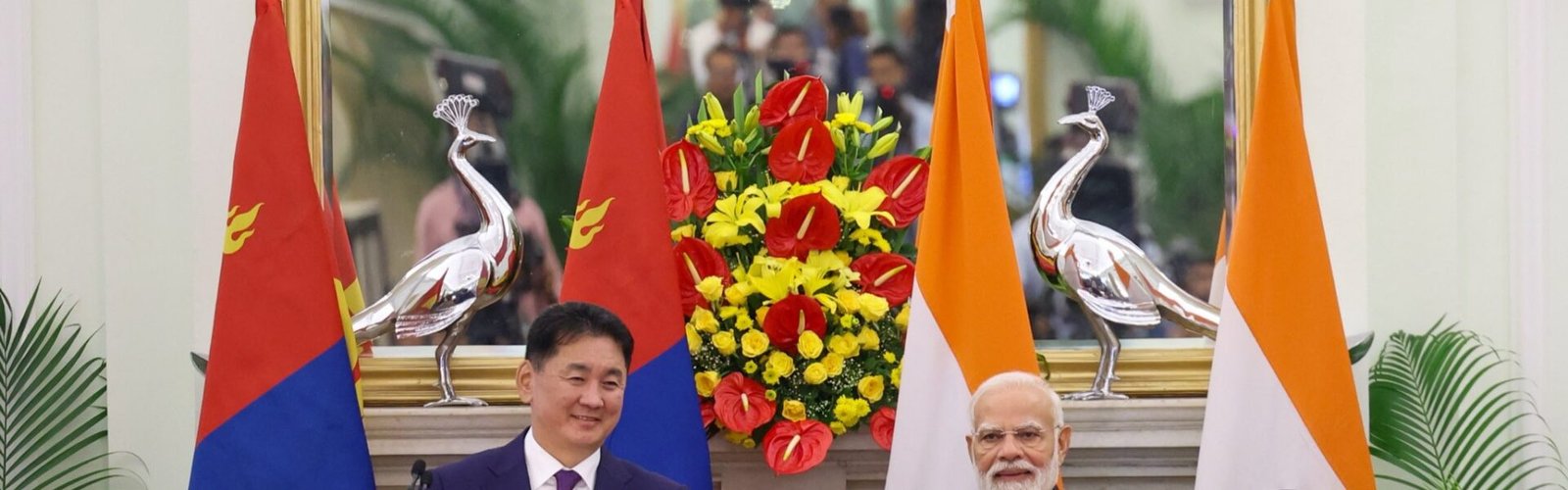 PM Modi and President of Mongolia hold delegation talks in New Delhi