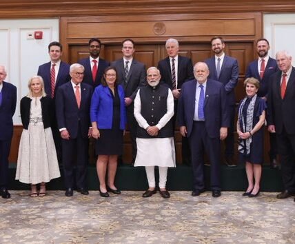 PM Modi holds talks with US delegation led by Walter Russell Mead