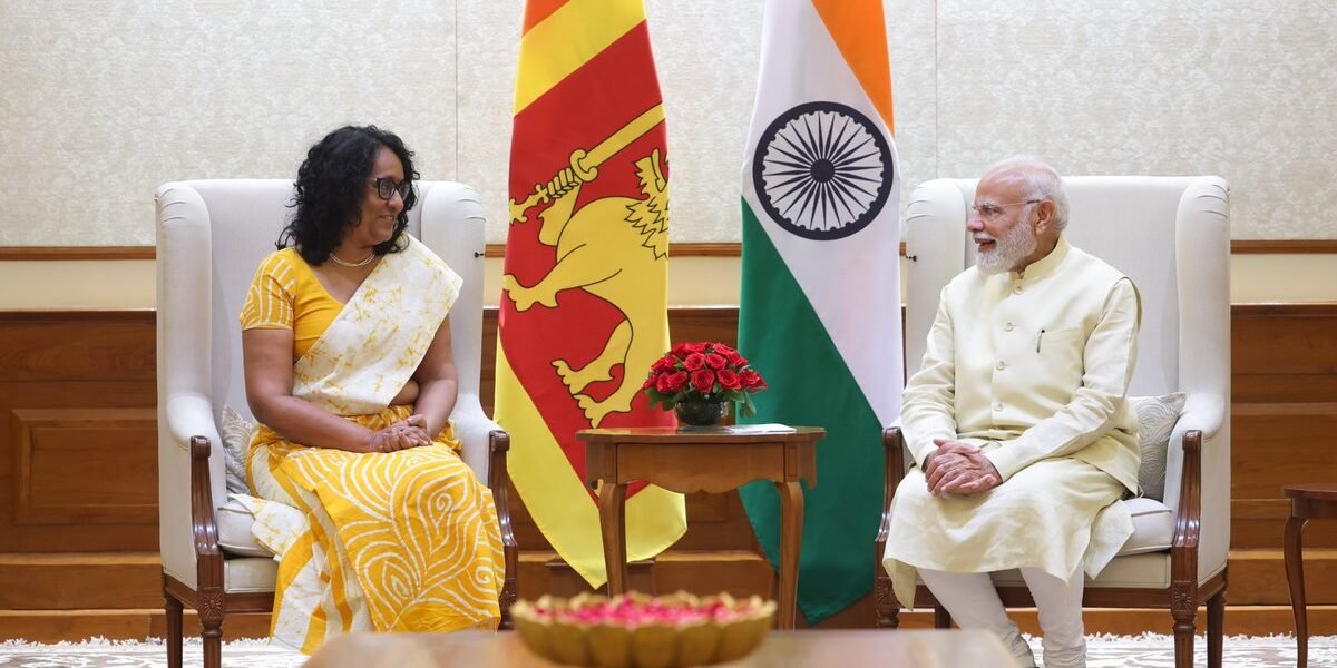 Sri Lankan PM Dr. Harini Amarasuriya met PM Narendra Modi today