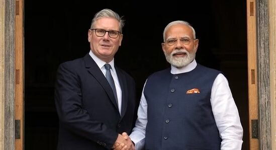 UK Prime Minister Keir Starmer will visit India on 8-9 October at the invitation of PM Modi.
