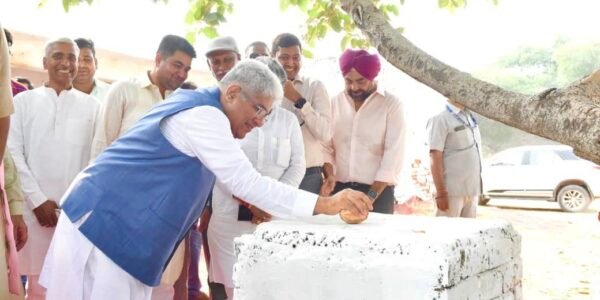Union Environment Minister Bhupender Yadav laid the foundation stone of Namo Van