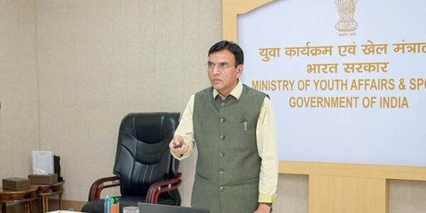 Union Minister Dr. Mansukh Mandaviya launches My Bharat mobile application