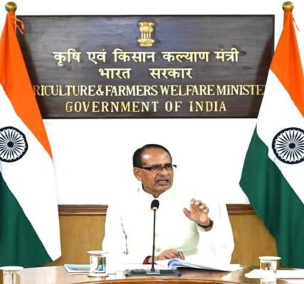 Union Rural Development Minister Shivraj Singh Chouhan held a high-level meeting and reviewed the progress of the Pradhan Mantri Gram Sadak Yojana.