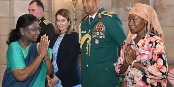 United Nations Troop Contributing Countries call on President Draupadi Murmu