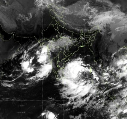 depression over the Bay of Bengal is likely to intensify into a cyclonic storm tomorrow