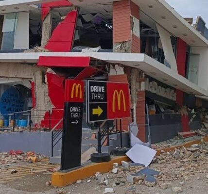 earthquake in the Philippines