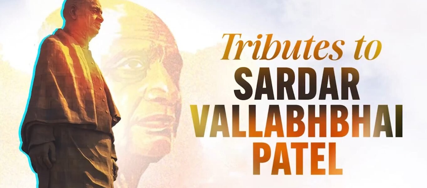 grateful nation pays tribute to the Iron Man of India, Sardar Vallabhbhai Patel, on his 150th birth anniversary today