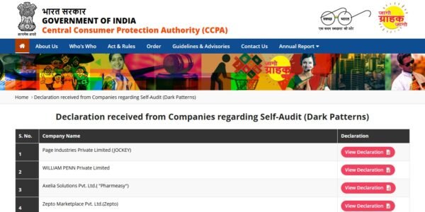 26 Leading E-Commerce Platforms Announce Compliance with Self-Audit to Eliminate Dark Patterns