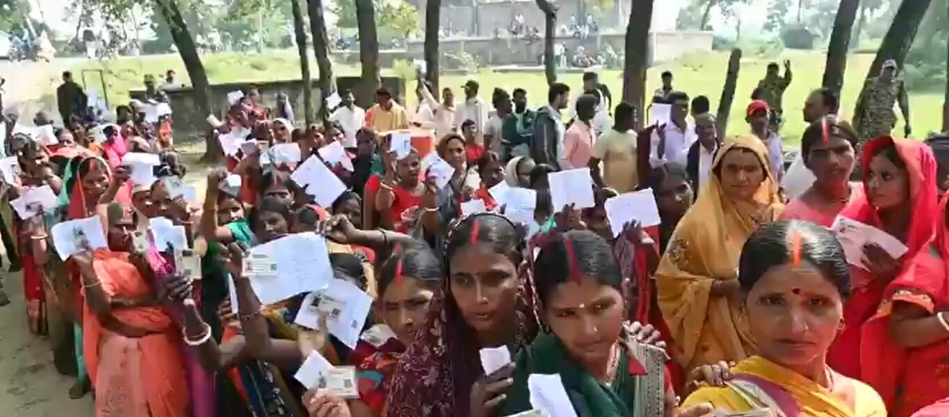 60.40% voter turnout recorded till 3 pm in the last phase of Bihar Assembly elections