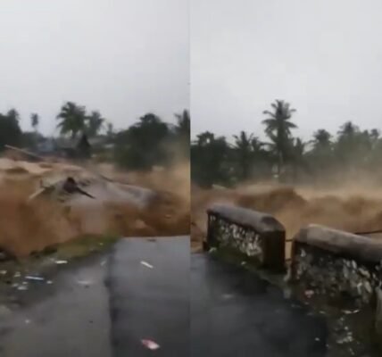 A 6.6 magnitude earthquake struck Indonesia Sumatra Island.