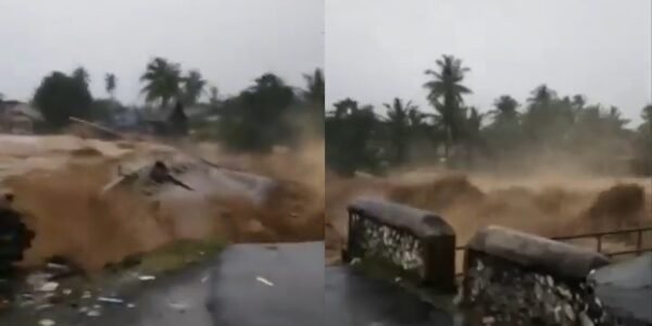 A 6.6 magnitude earthquake struck Indonesia Sumatra Island.