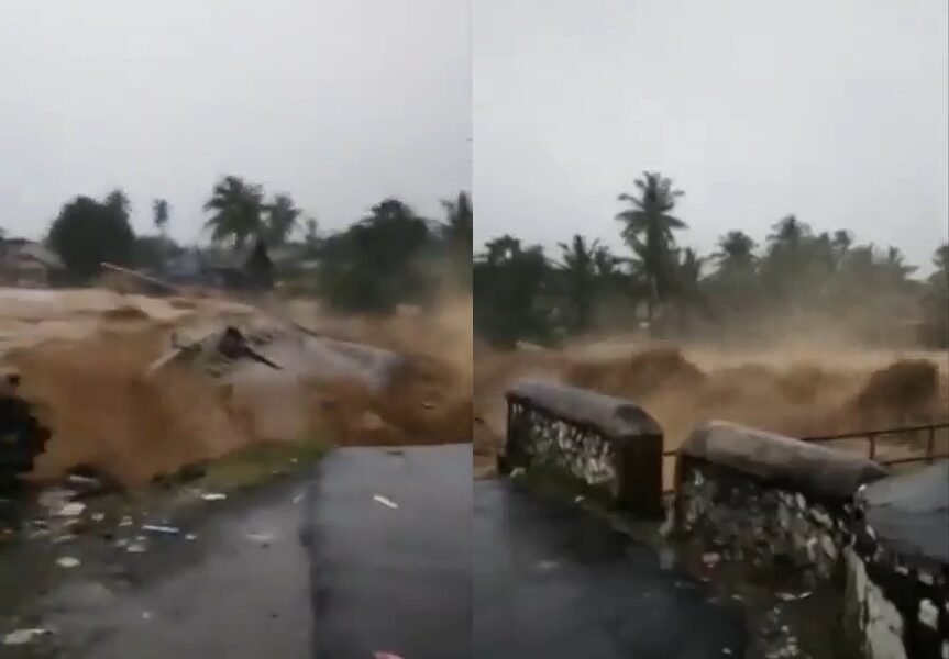 A 6.6 magnitude earthquake struck Indonesia Sumatra Island.