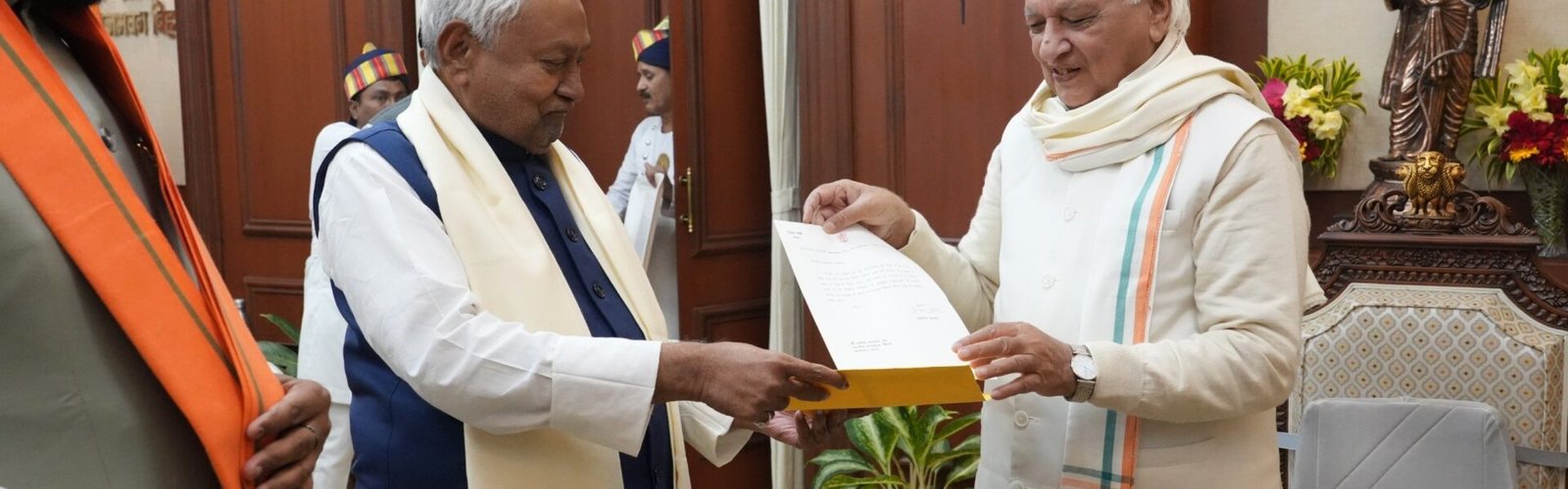 Bihar cabinet headed by Chief Minister Nitish Kumar today recommended dissolution of the state cabinet