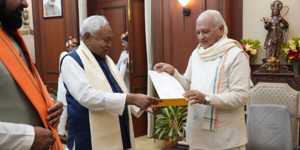 Bihar cabinet headed by Chief Minister Nitish Kumar today recommended dissolution of the state cabinet