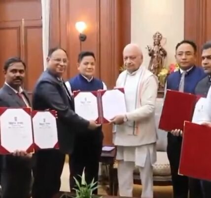 CEO of Bihar yesterday handed over the list of 243 newly elected MLAs to Governor Arif Mohammad Khan at the Raj Bhavan in Patna