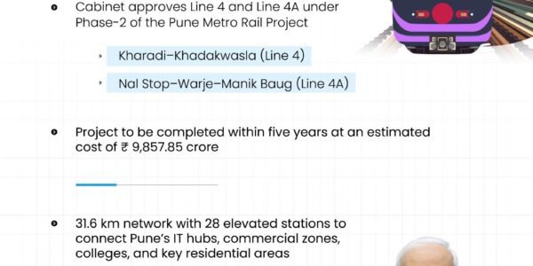 Cabinet approves Pune Metro Rail Project Phase-2