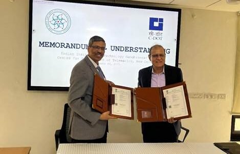 Centre for Development of Telematics (C-DOT) signs MoU with IIT, Gandhinagar