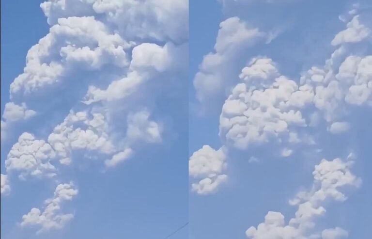 मौसम विभाग ने कहा- इथियोपिया के ज्वालामुखी से उठे राख के बादल आज शाम तक चीन की ओर बढ़ेंगे