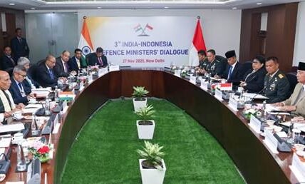 Defence Minister Rajnath Singh co-chaired the 3rd India-Indonesia Defence Ministerial Dialogue with the Indonesian Defence Minister in New Delhi.