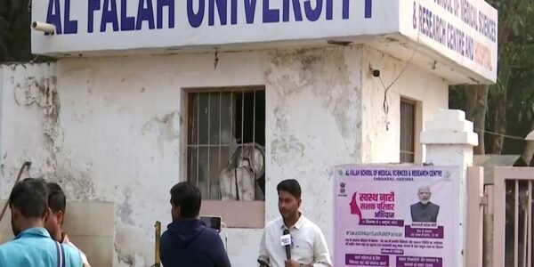 Delhi Police registers two FIRs against Al-Falah University on charges of fraud and forgery