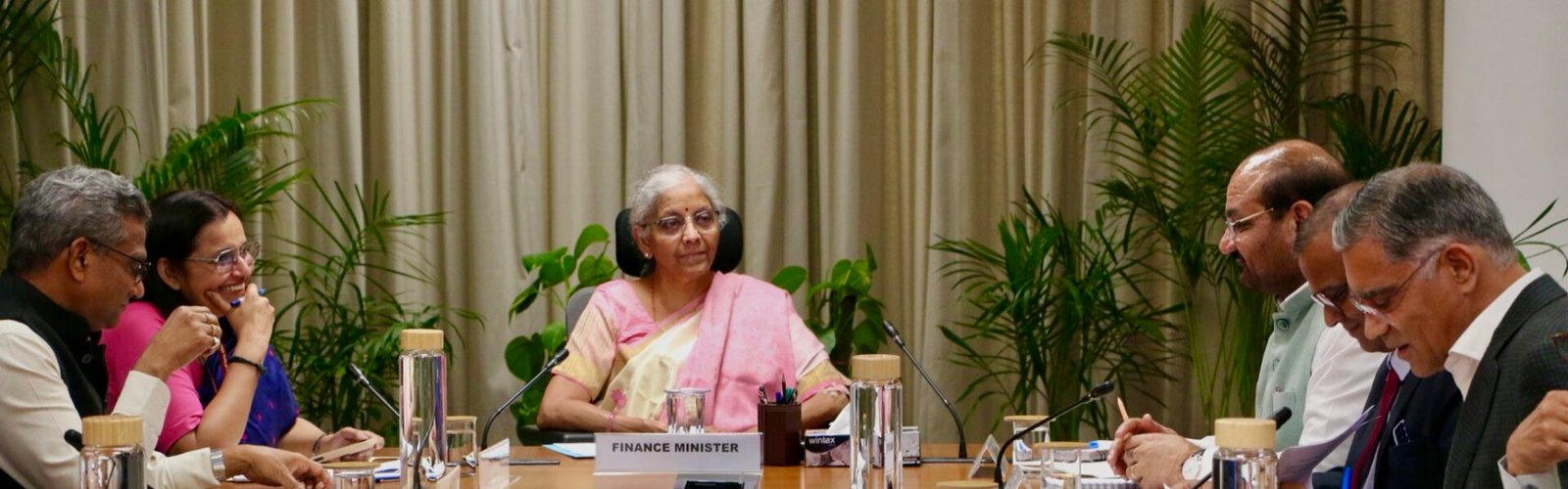 Finance Minister Nirmala Sitharaman