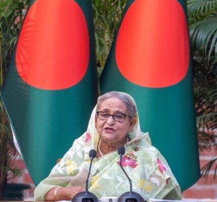 former Bangladesh Prime Minister Sheikh Hasina