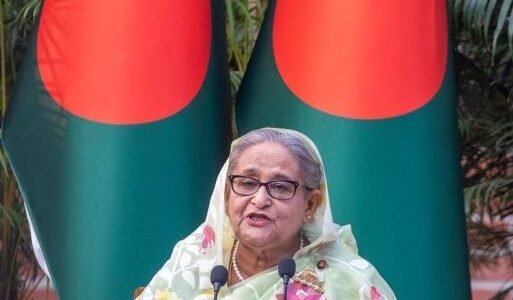 former Bangladesh Prime Minister Sheikh Hasina